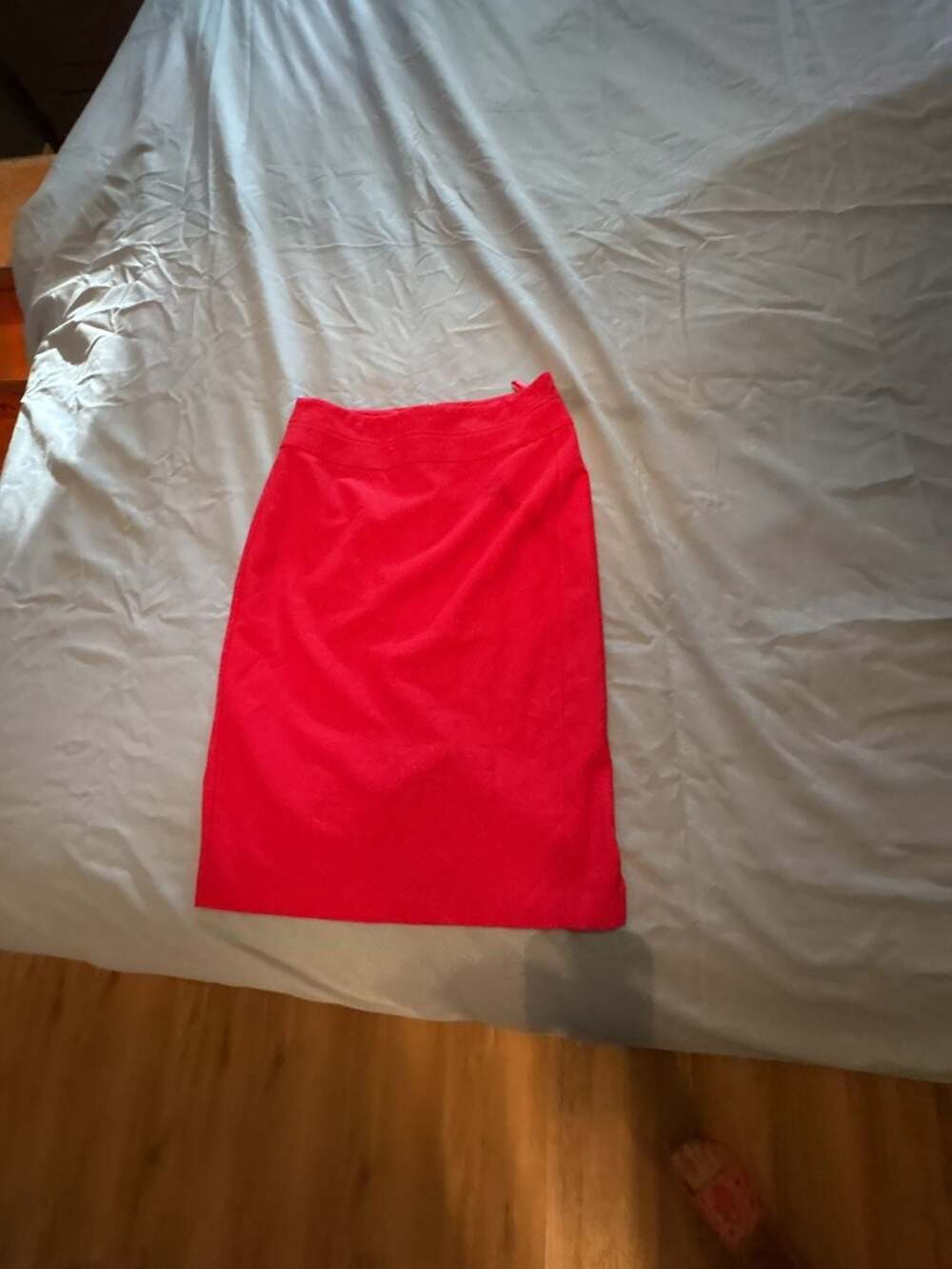 Apriori Red Pencil Skirt Size 2 ms